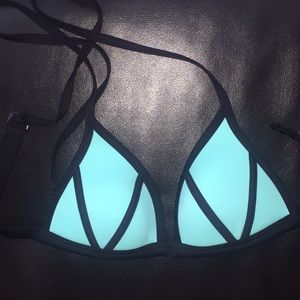 Victoria Secret PINK Seimsuit TEAL Small